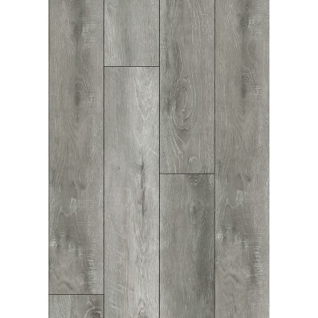 Mexen Huntsville vinyl panel sample 1240 x 182 mm SPC 6.5 mm, IXPE underlay 1.5 mm, 4 V-Groove, Oak - F1113-S