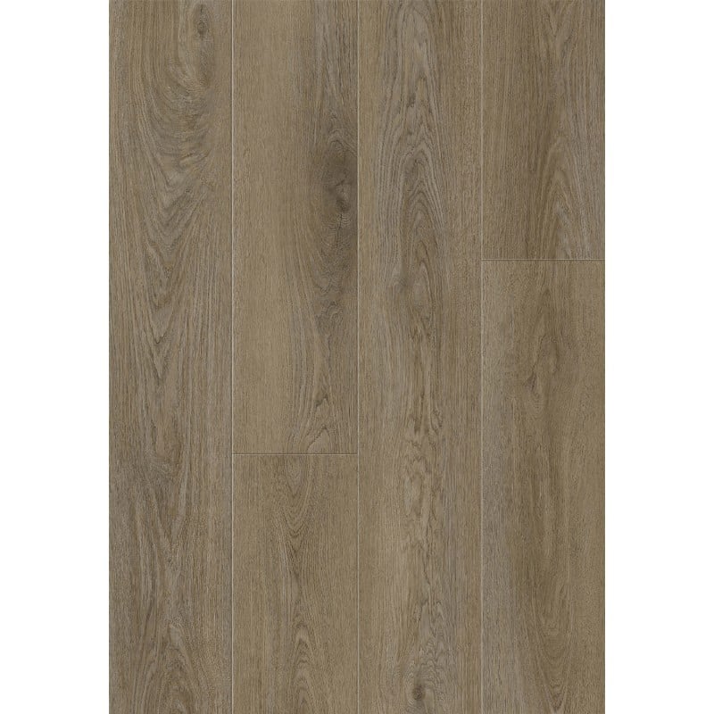 Mexen Oceanside Vinyl Panel Sample 1240 x 182 mm SPC 6.5 mm, IXPE Underlay 1.5 mm, 4 V-Groove, Oak - F1121-S
