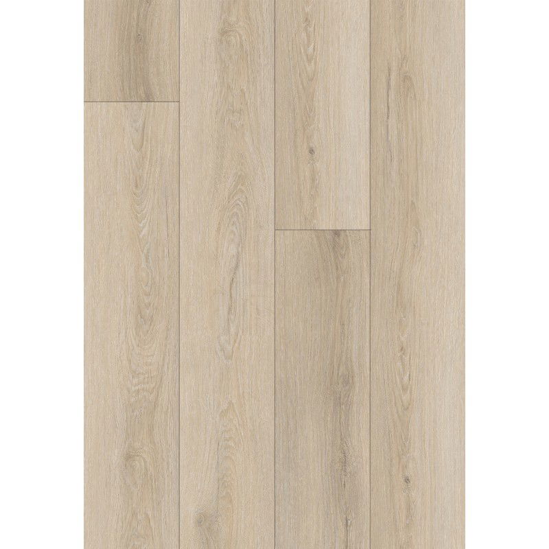 Mexen Elk Grove vinyl panel sample 1240 x 182 mm SPC 6.5 mm, IXPE underlayment 1.5 mm, 4-sided V-Groove, Oak - F1125-S