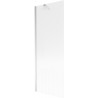 Mexen Next Bathtub Screen 1-Panel 70 x 150 cm, Stripes, Chrome - 895-070-000-00-09-01