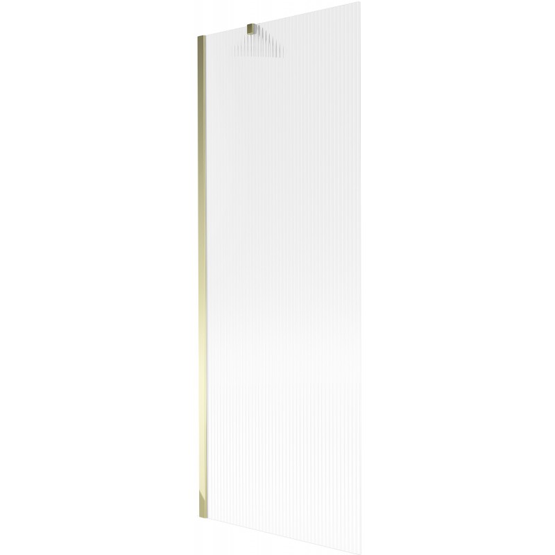 Mexen Next 1-wing shower screen 70 x 150 cm, stripes, gold - 895-070-000-00-09-50