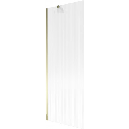 Mexen Next 1-wing shower screen 70 x 150 cm, stripes, gold - 895-070-000-00-09-50