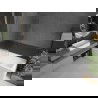 Mexen Next bathtub screen 1-wing 90 x 150 cm, stripes, chrome - 895-090-000-00-09-01