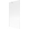 Mexen Next Bath Screen 1-Panel 90 x 150 cm, Stripes, White - 895-090-000-00-09-20