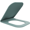 Mexen Teo slow-closing slim seat, duroplast, light green matte - 39840048