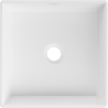 Mexen Goya countertop sink 35 x 35 cm, white - 22183500