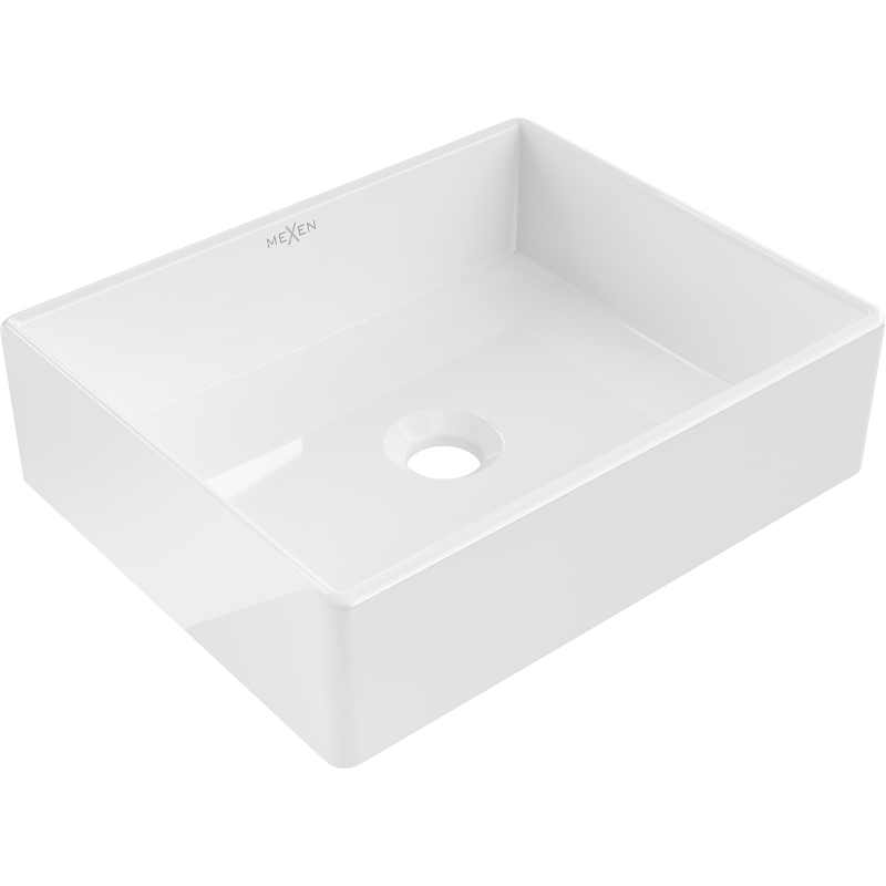 Mexen Goya countertop washbasin 40 x 32 cm, white - 22184000