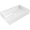 Mexen Goya 60 x 37 cm countertop sink, white - 22186000