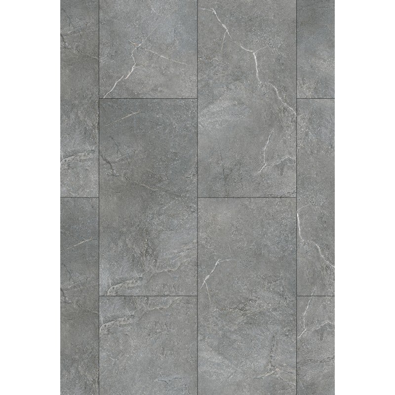 Mexen Silver Waves vinyl panel sample 610 x 305 mm SPC 6.5 mm, IXPE underlay 1.5 mm, 4 V-Groove, Stone - F1144-S