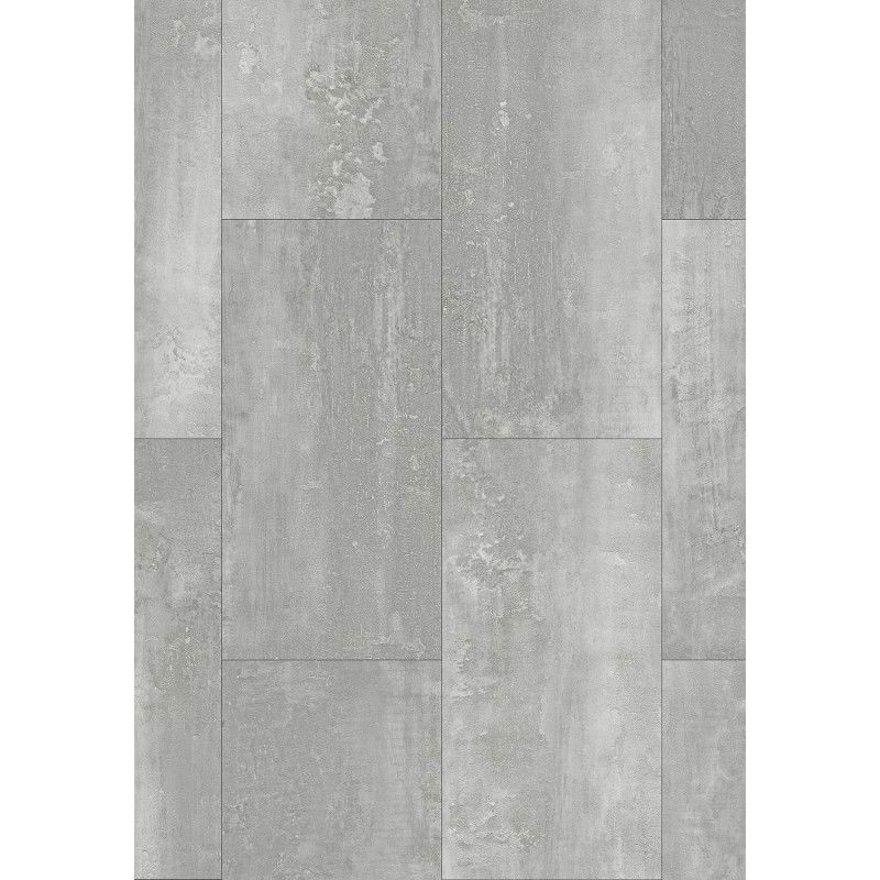 Mexen Barre Grey  SPC Vinyl Panel Sample 6.5 mm, IXPE Underlay 1.5 mm, 4-Sided V-Groove, Stone - F1149-S