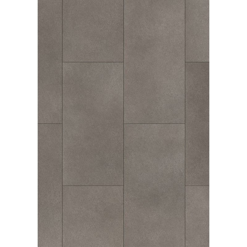 Mexen Grey Mist vinyl panel sample 610 x 305 mm SPC 6.5 mm, IXPE backing 1.5 mm, 4 V-Groove, Stone - F1155-S