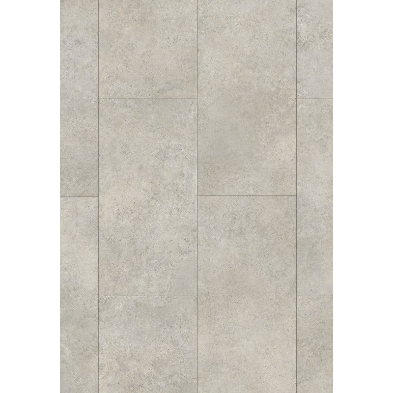Mexen Grey Emperador vinyl panel sample 610 x 305 mm SPC 6.5 mm, underlay 1.5 mm, 4 V-Joint, Travertine - F1156-S