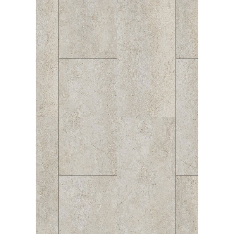 Mexen Baltic Grey vinyl sample panels 610 x 305 mm SPC 6.5 mm, IPEX underlayment 1.5 mm, 4 V-Groove, Travertine - F1158-S