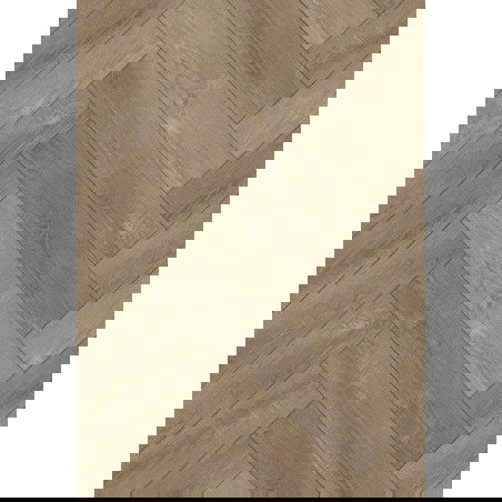 Mexen Windsor sample of vinyl panels herringbone 635 x 127 mm SPC 6.5 mm, IXPE underlay 1.5 mm, 4 V-Groove, Oak - F1167-S