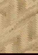Mexen Anniston sample of herringbone SPC vinyl panels 6.5 mm, IPEX underlay 1.5 mm, 4 V-Groove, Oak - F1171-S