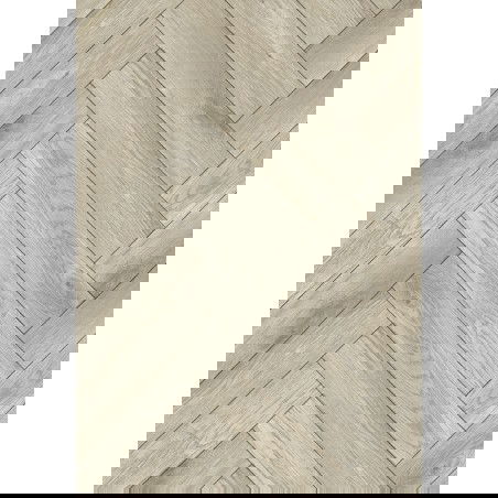 Mexen Sky Valley sample of vinyl herringbone panels 635 x 127 mm SPC 6.5 mm, IPEX underlay 1.5 mm, 4 V-groove, Oak - F1172-S