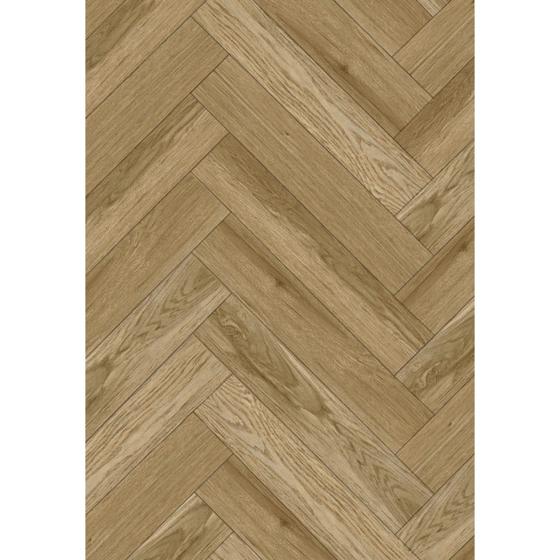 Mexen Manhattan vinyl panel sample larch 635 x 127 mm SPC 6.5 mm, IXPE underlay 1.5 mm, 4 V-Groove, Oak - F1173-S