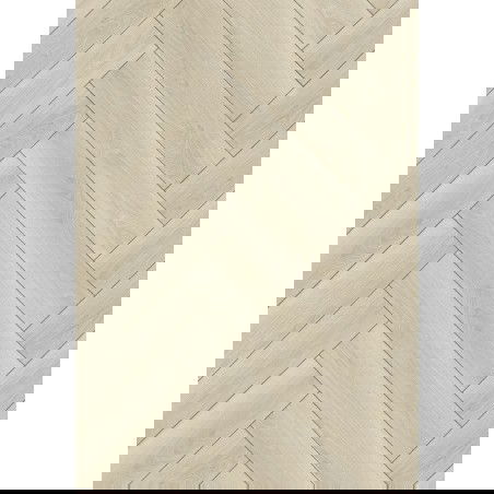 Mexen Concord sample of herringbone vinyl panels 635 x 127 mm SPC 6.5 mm, IPEX underlay 1.5 mm, 4 V-Groove, Oak - F1174-S