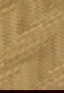 Mexen Chattanooga  sample of SPC herringbone vinyl panels 6.5 mm, underlay 1.5 mm, 4 V-Groove, Oak - F1178-S