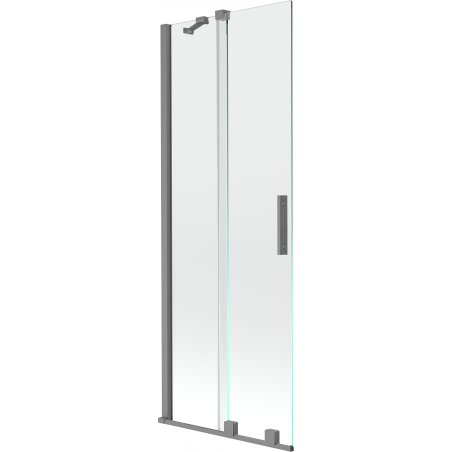 Mexen Velar 2-wing sliding bath screen 70 x 150 cm, transparent, gun metal - 896-070-000-01-95