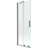 Mexen Velar 2-wing sliding bath screen 70 x 150 cm, transparent, gun metal - 896-070-000-01-95