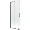 Mexen Velar 2-panel sliding bathtub screen 85 x 150 cm, transparent, gun metal - 896-085-000-01-95