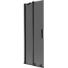 Mexen Velar 2-panel sliding bath screen 70 x 150 cm, graphite, black - 896-070-000-41-70