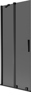 Mexen Velar 2-panel sliding shower screen 85 x 150 cm, graphite, black - 896-085-000-41-70