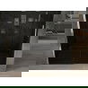 Mexen Omega sliding shower door 130 cm, Graphite, Chrome - 825-130-000-01-40