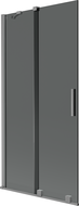 Mexen Velar 2-panel sliding bath screen 95 x 150 cm, graphite, gun metal - 896-095-000-41-95
