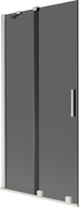 Mexen Velar 2-panel sliding bathtub screen 95 x 150 cm, graphite, brushed nickel - 896-095-000-41-97