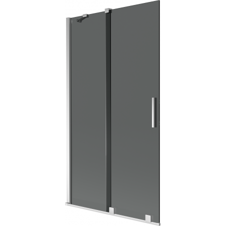 Mexen Velar 2-panel sliding bathtub screen 100 x 150 cm, graphite, chrome - 896-100-000-41-01