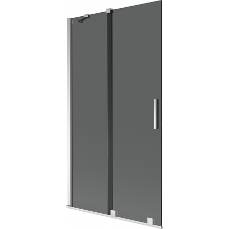 Mexen Velar shower screen 2-wing sliding 100 x 150 cm, graphite, chrome - 896-100-000-41-01