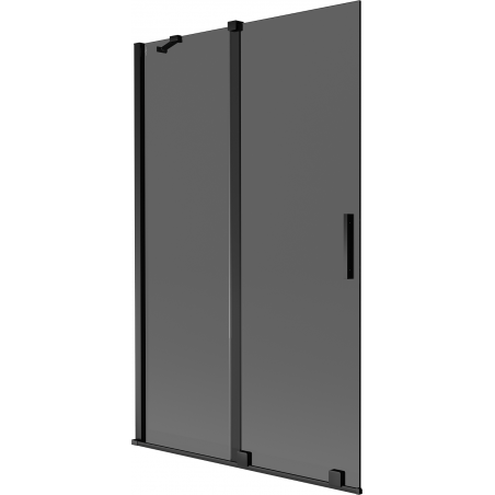 Mexen Velar 2-panel sliding shower screen 110 x 150 cm, graphite, black - 896-110-000-41-70
