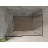 Mexen Omega sliding shower cabin 110 x 90 cm, graphite, chrome - 825-110-090-01-40