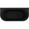 Mexen Sella freestanding ribbed bathtub 170 x 80 cm, black matte, black overflow - 52711708071-70