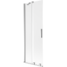 Mexen Velar 2-panel sliding shower screen 70 x 150 cm, frost, chrome - 896-070-000-31-01