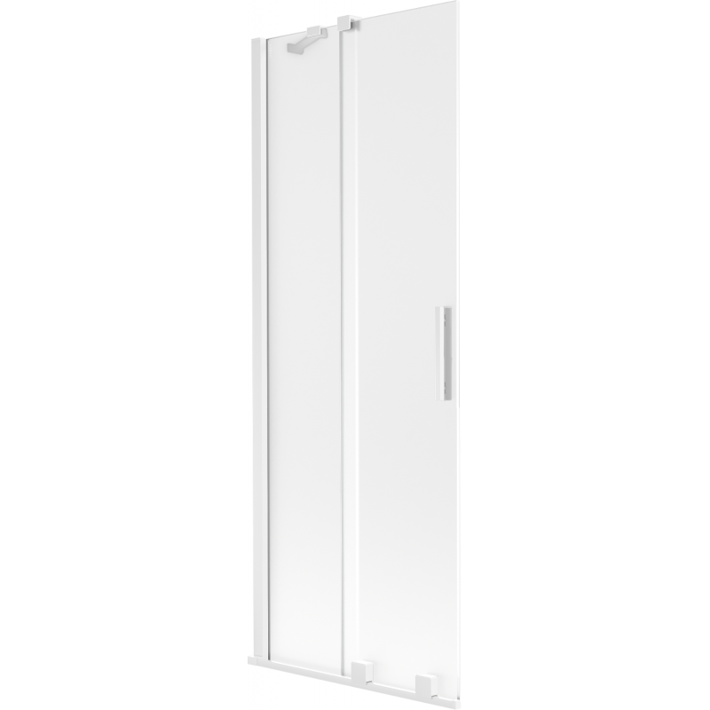 Mexen Velar 2-panel sliding shower screen 70 x 150 cm, frosted, white - 896-070-000-31-20