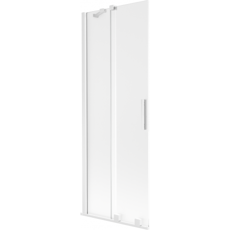 Mexen Velar 2-panel sliding shower screen 70 x 150 cm, frosted, white - 896-070-000-31-20