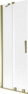 Mexen Velar 2-panel sliding bathtub screen 75 x 150 cm, frosted, gold - 896-075-000-31-50