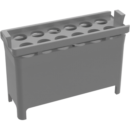 Mexen siphon with filter for slim linear drain, grey - 1010097