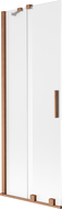 Mexen Velar 2-panel sliding shower screen 75 x 150 cm, frost, brushed copper - 896-075-000-31-65