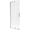 Mexen Velar 2-wing sliding shower screen 85 x 150 cm, frost, chrome - 896-085-000-31-01