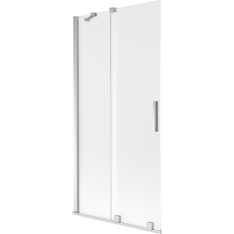 Mexen Velar 2-panel sliding bathtub screen 90 x 150 cm, frost, chrome - 896-090-000-31-01