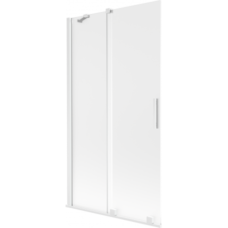 Mexen Velar 2-panel sliding shower screen 100 x 150 cm, frost, white - 896-100-000-31-20