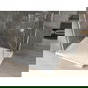 Mexen Omega extendable shower cubicle 100 x 70 cm, Transparent, Chrome + shower tray Flat - 825-100-070-01-00-4010