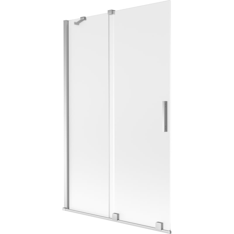 Mexen Velar 2-panel sliding bathtub screen 110 x 150 cm, frost, chrome - 896-110-000-31-01