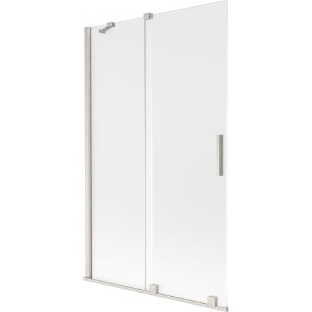 Mexen Velar 2-panel sliding shower screen 110 x 150 cm, frost, brushed nickel - 896-110-000-31-97
