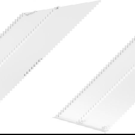 Mexen Velar 2-panel sliding bath screen 120 x 150 cm, frosted, white - 896-120-000-31-20