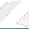 Mexen Velar 2-panel sliding bath screen 120 x 150 cm, frost, brushed nickel - 896-120-000-31-97
